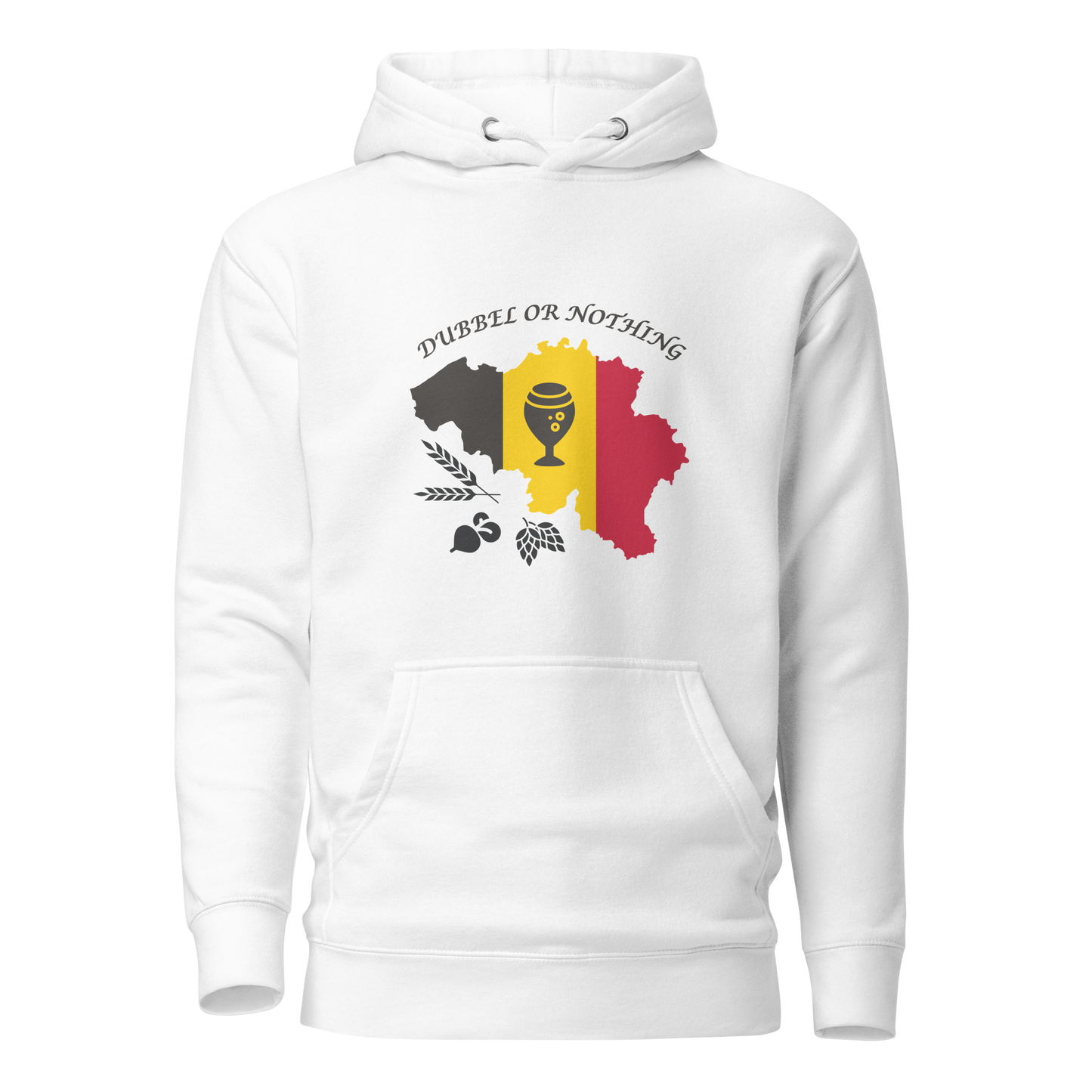 Dubbel or Nothing Belgium Beer Hoodie