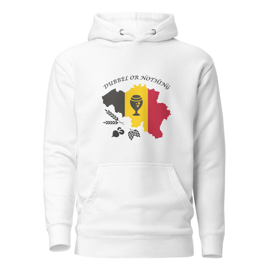 Dubbel or Nothing Belgium Beer Hoodie