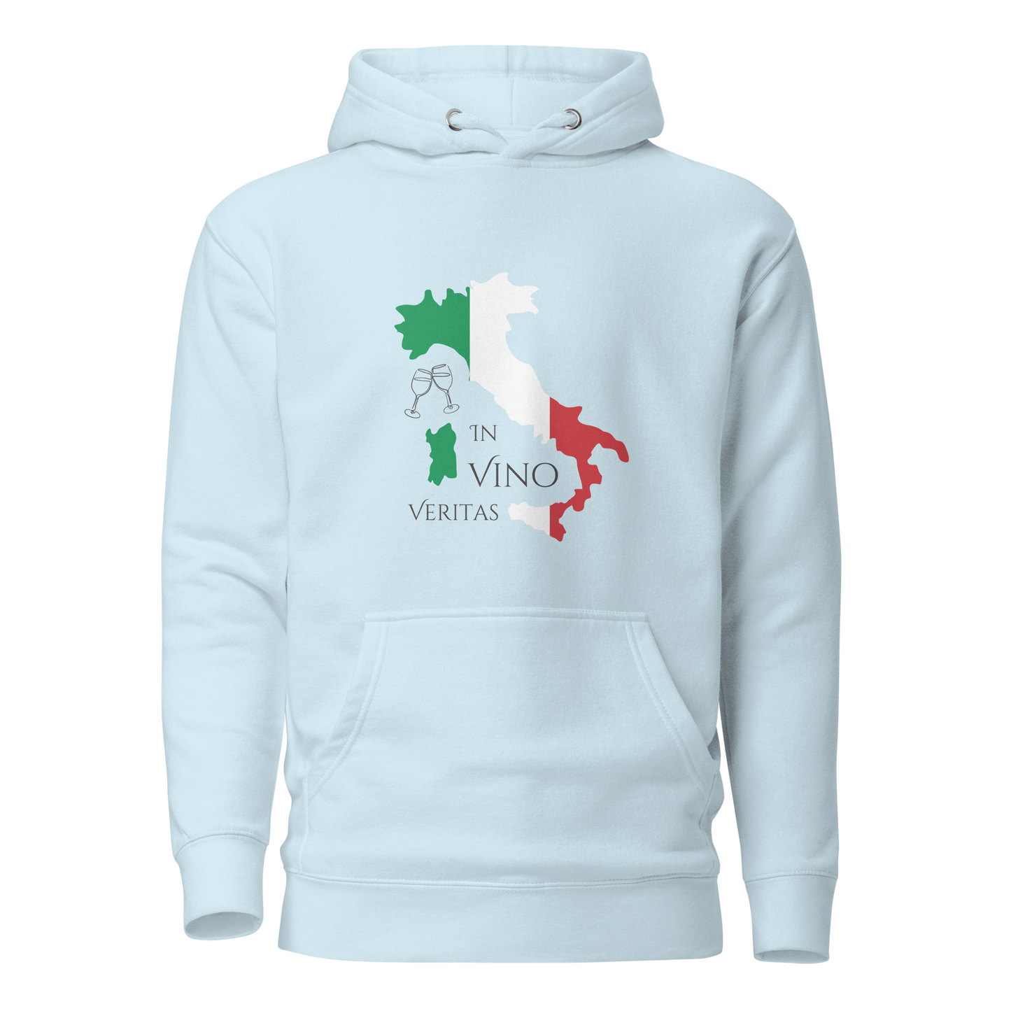 In Vino Veritas Italy Wine Hoodie