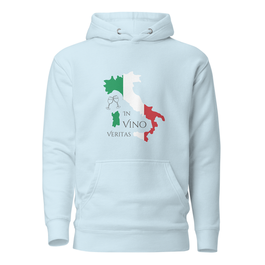 In Vino Veritas Italy Wine Hoodie