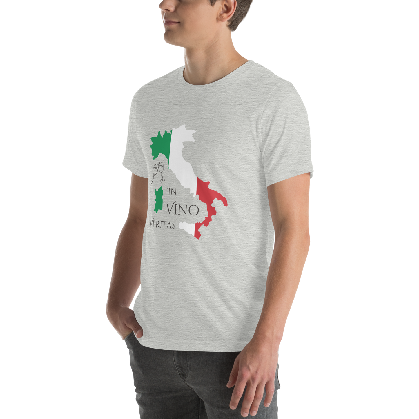 In Vino Veritas Italy Wine T-Shirt