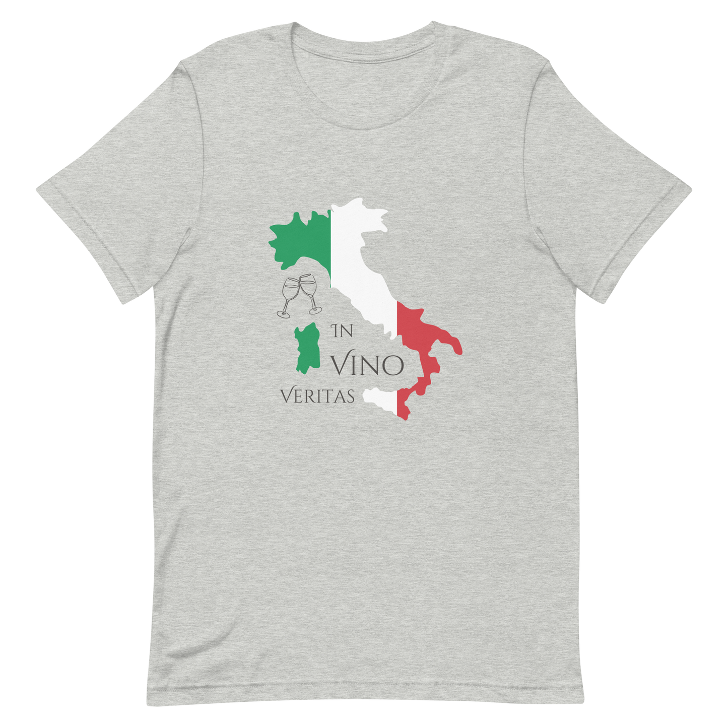 In Vino Veritas Italy Wine T-Shirt