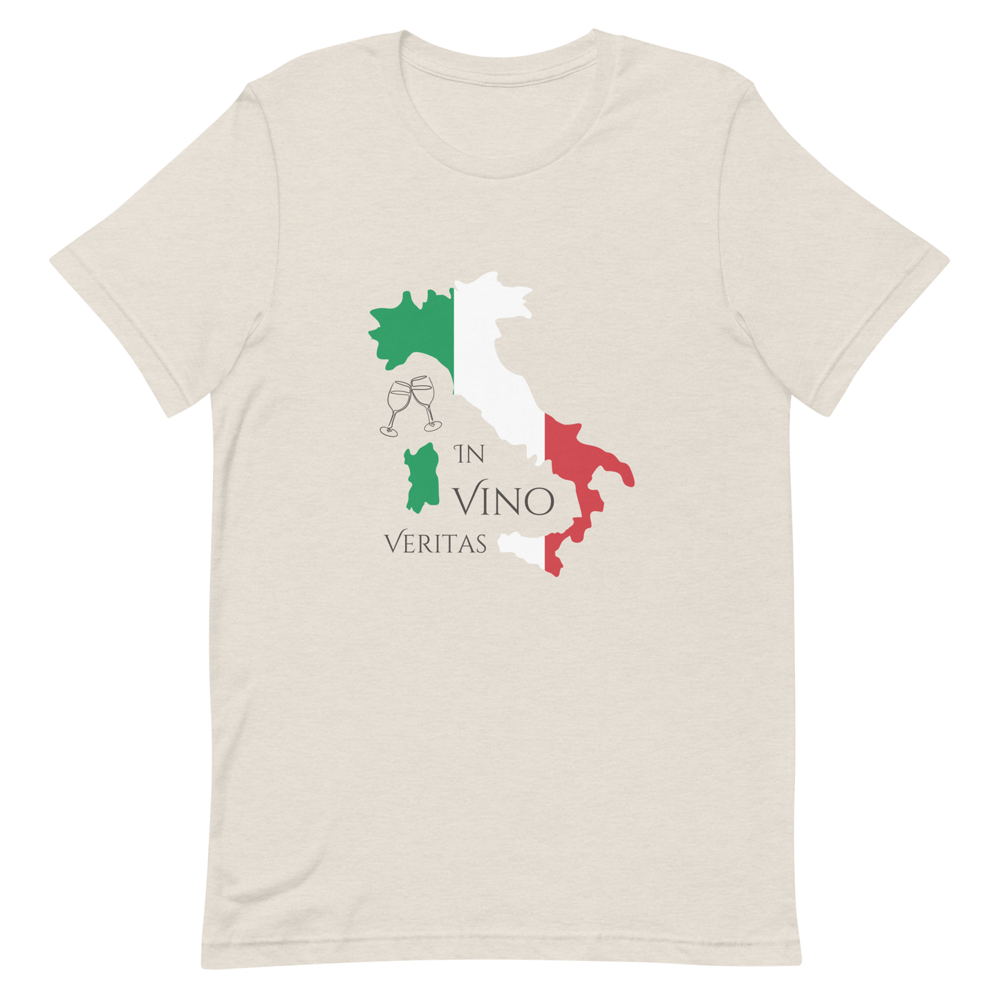 In Vino Veritas Italy Wine T-Shirt