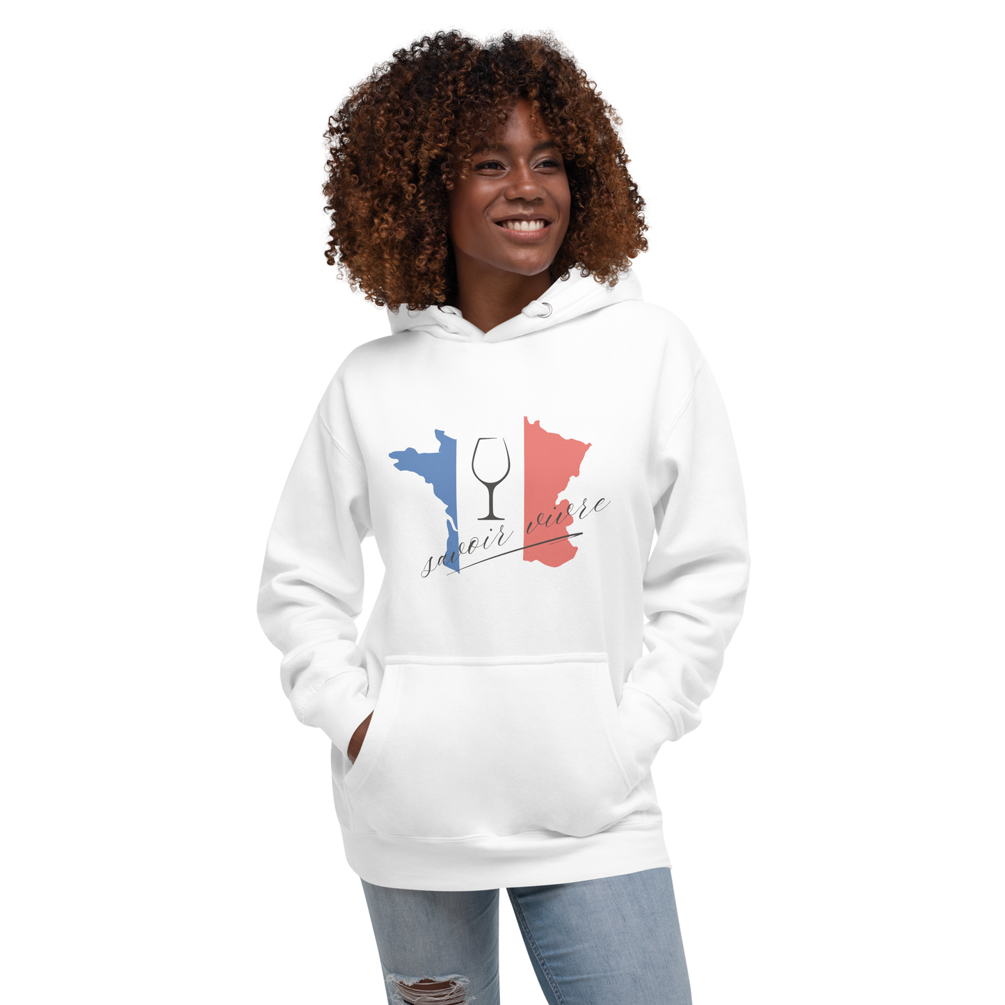 Savoir Vivre France Wine Hoodie