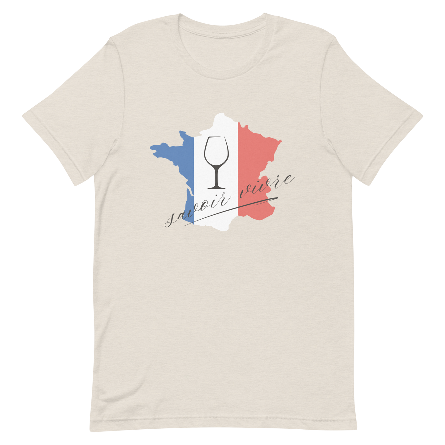 Savoir Vivre France Wine T-Shirt