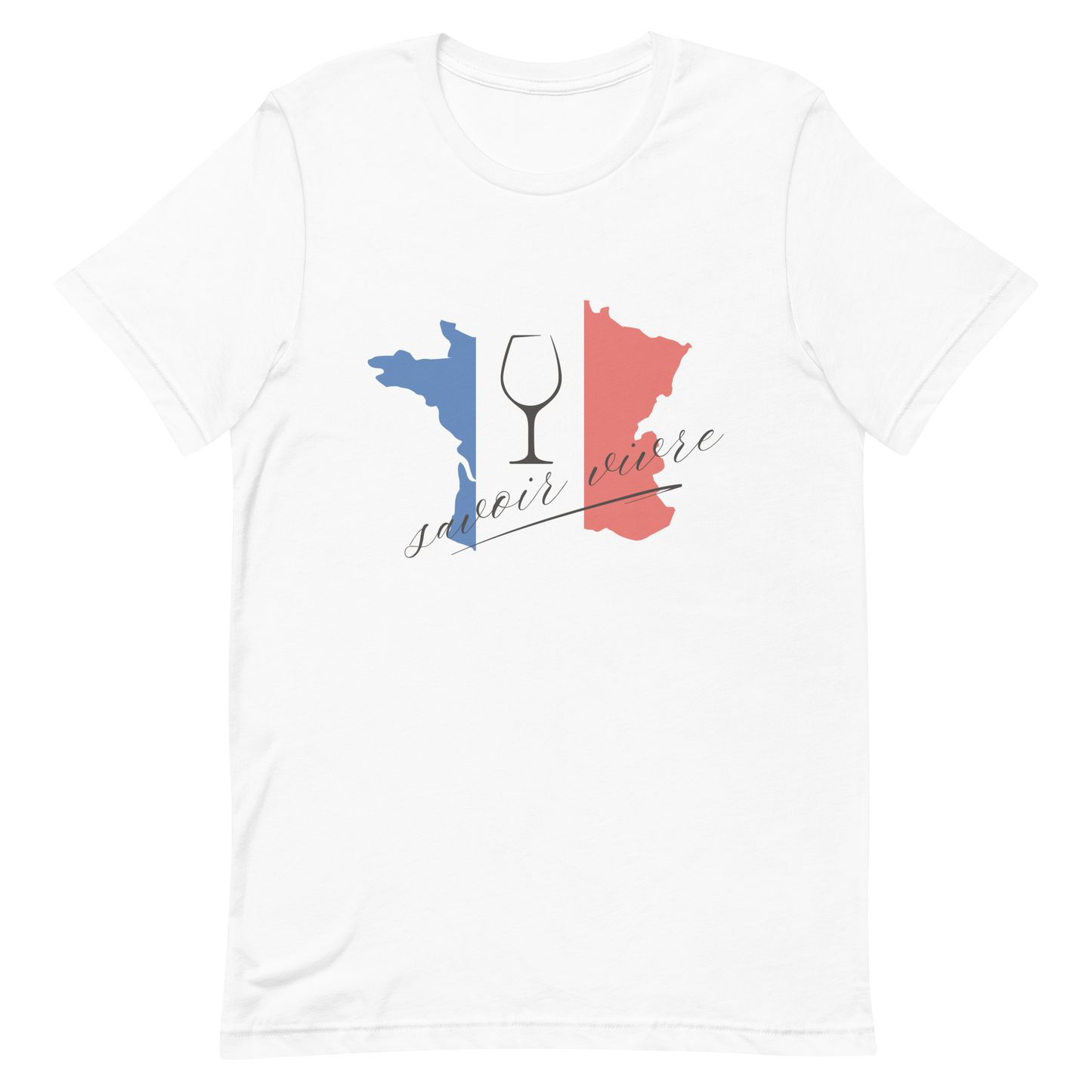 Savoir Vivre France Wine T-Shirt