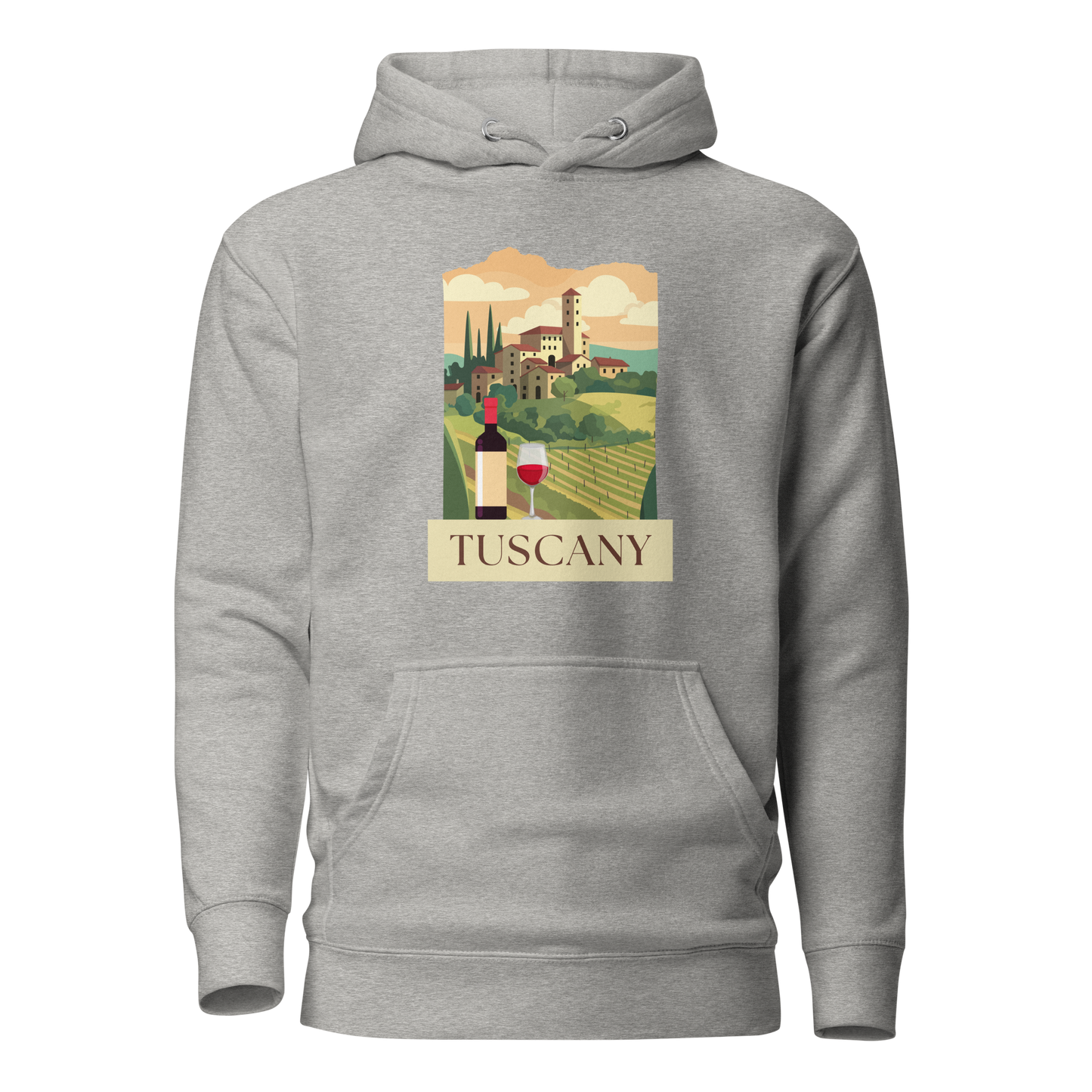 Tuscany Italy Wine Hoodie