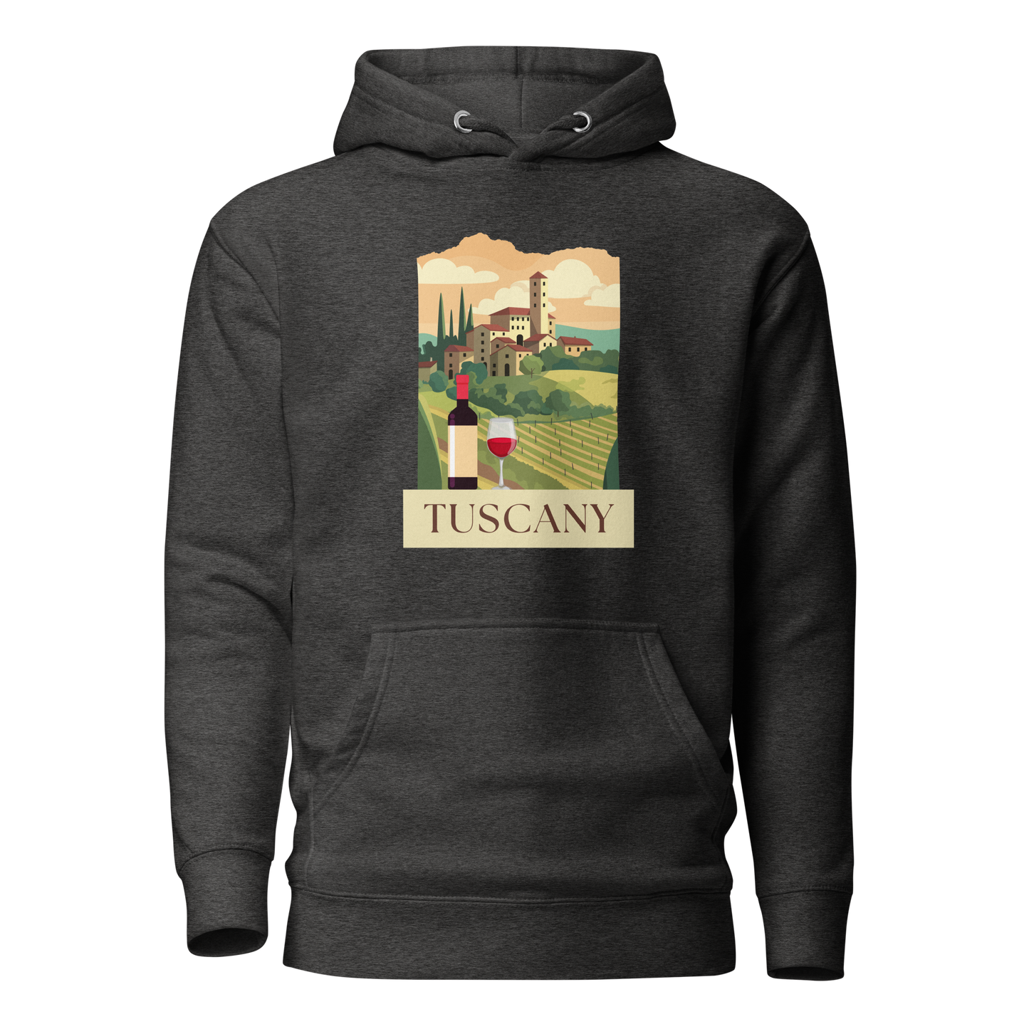 Tuscany Italy Wine Hoodie