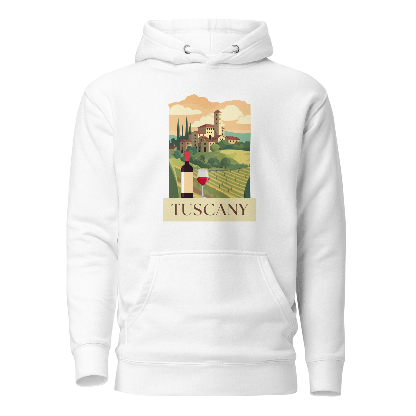 Tuscany Italy Wine Hoodie