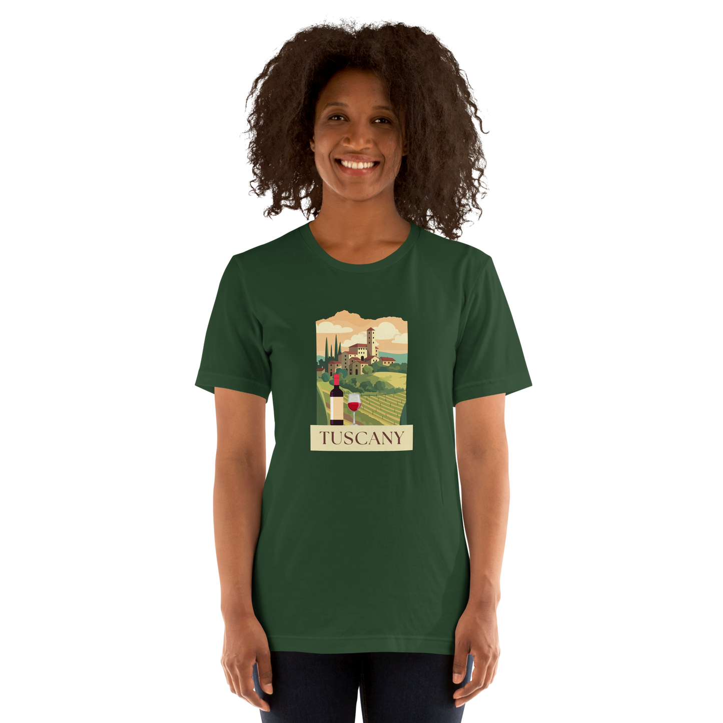 Tuscany Italy Wine T-Shirt