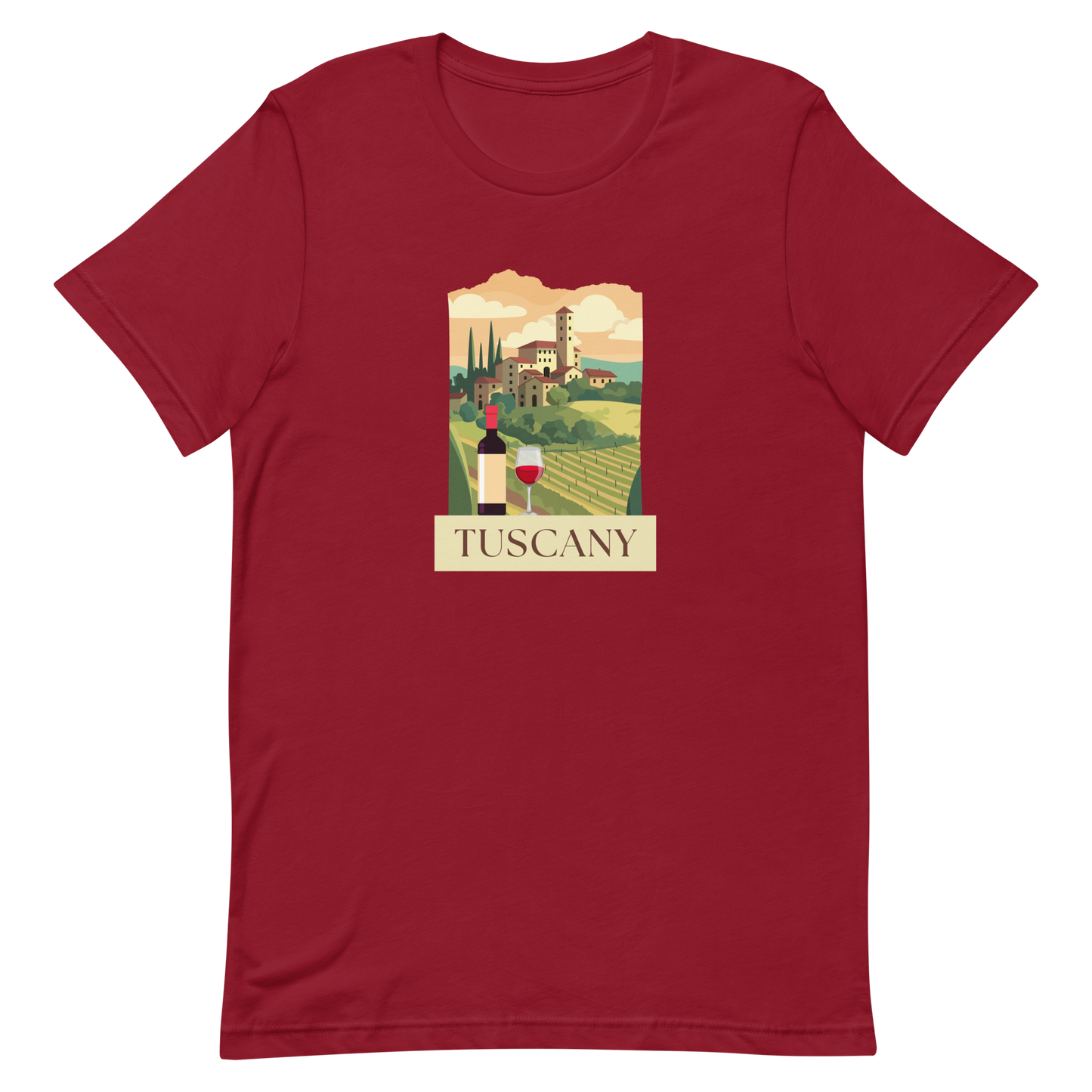 Tuscany Italy Wine T-Shirt