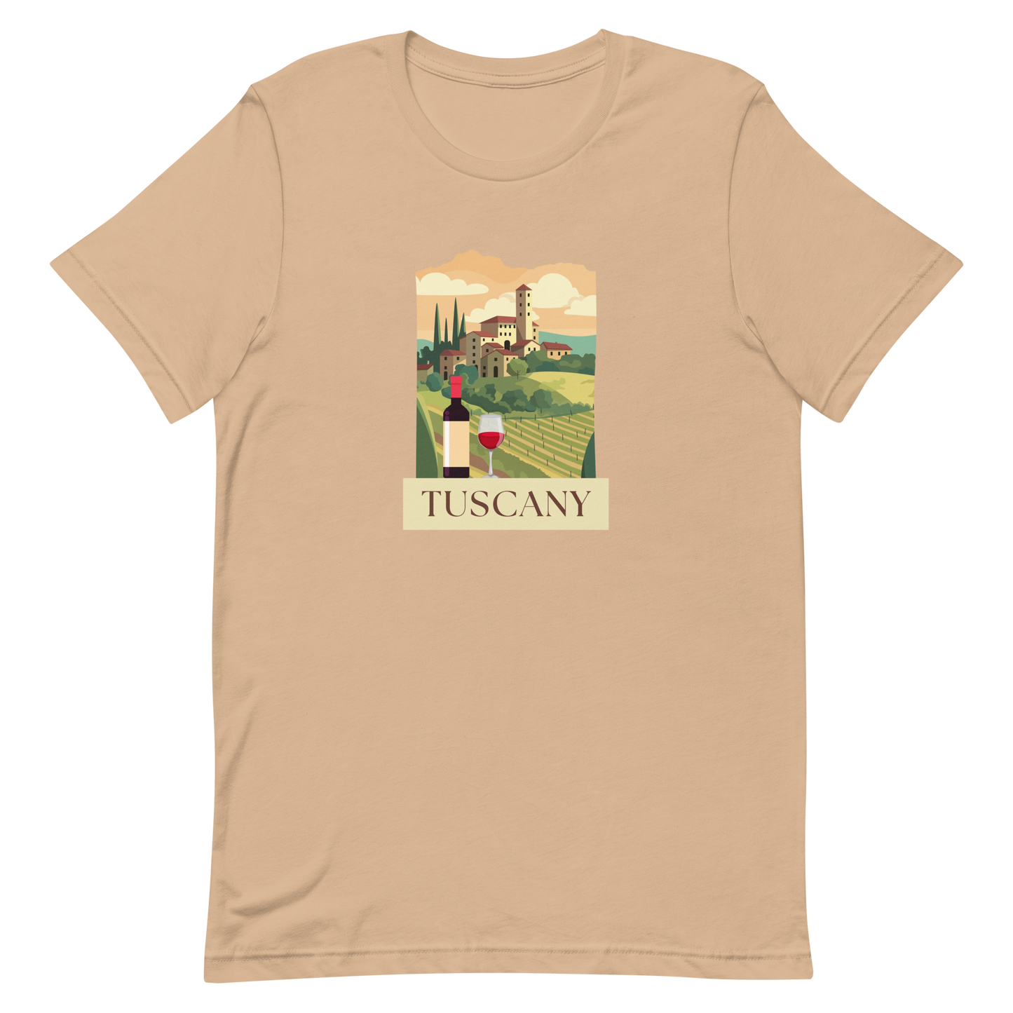 Tuscany Italy Wine T-Shirt