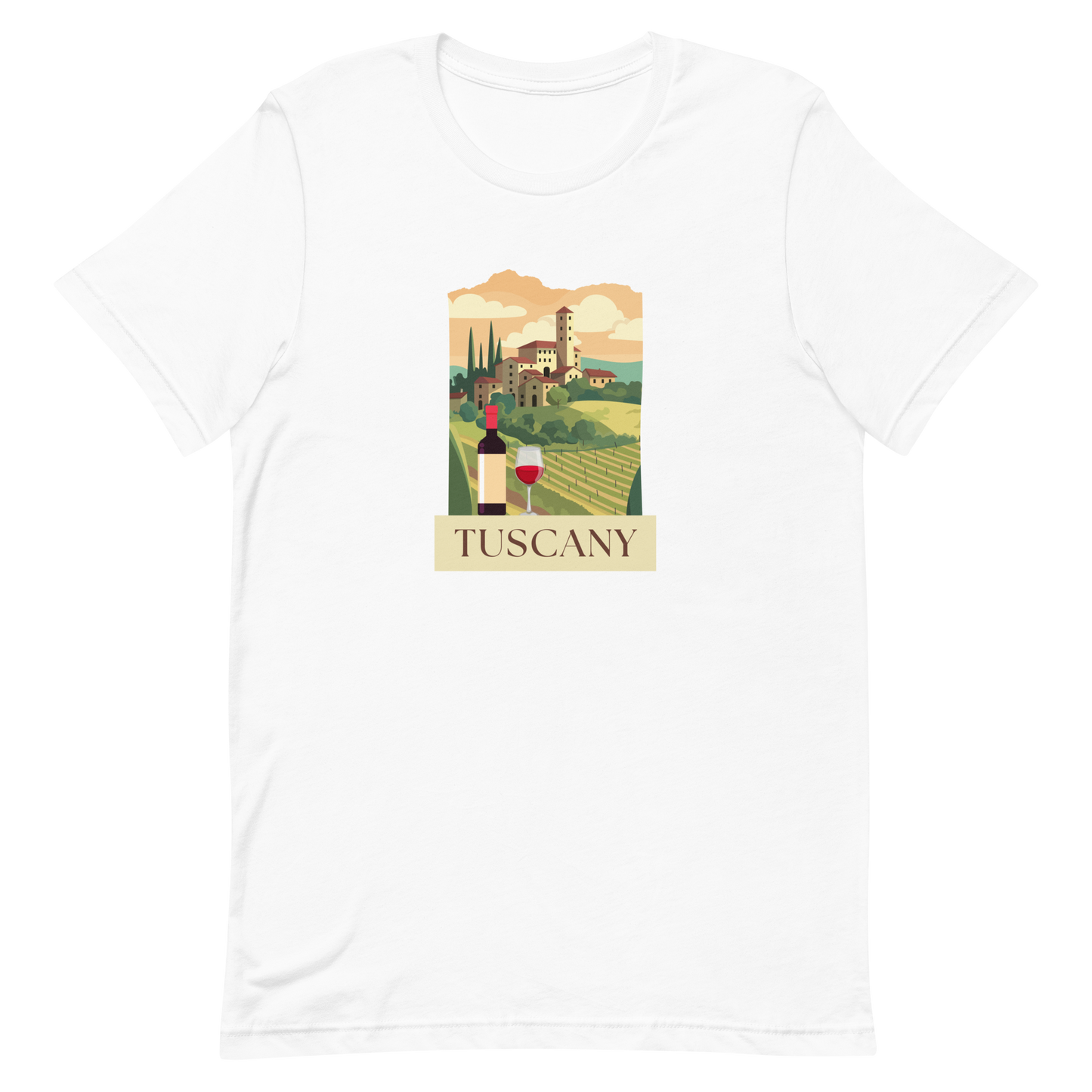 Tuscany Italy Wine T-Shirt