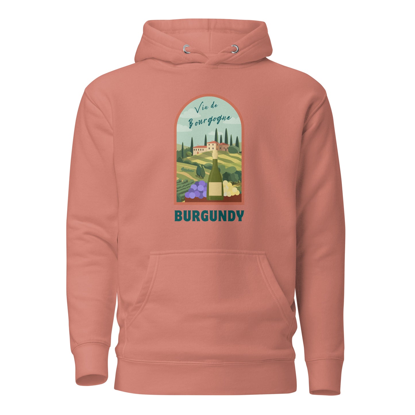 Burgundy France Wine Hoodie